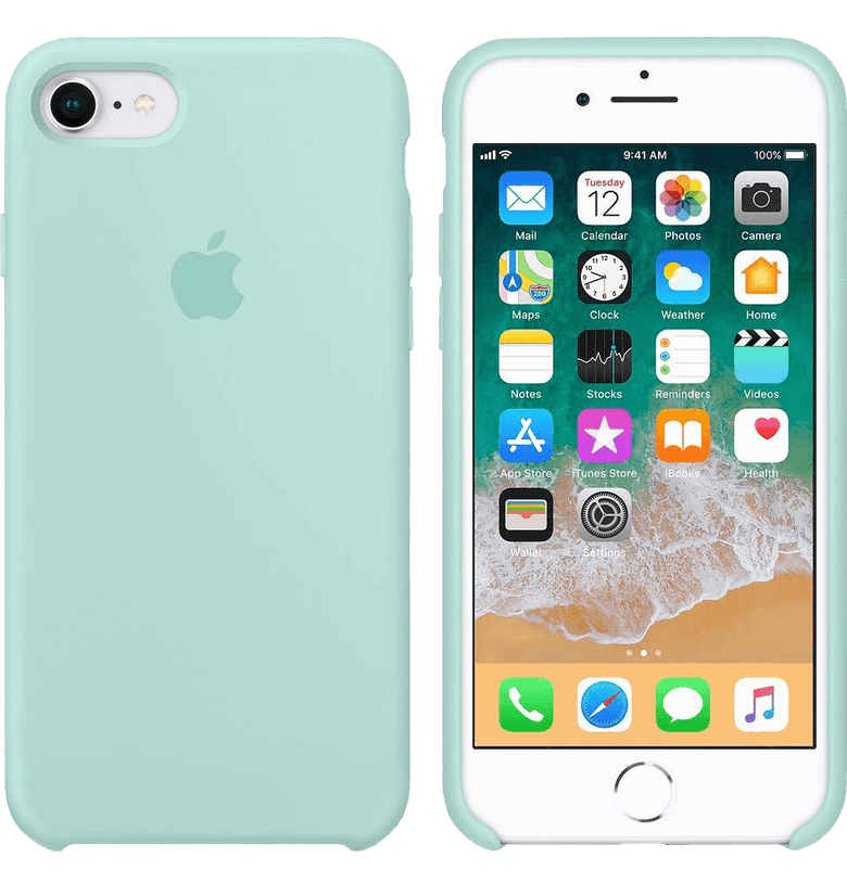 Dawsofl Soft Silicone Case Cover For Apple Iphone 8