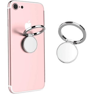 Finger Ring Stand Iceya 360 Rotation Mirrior Phone Grip Kickstand For Magnetic Car Mount