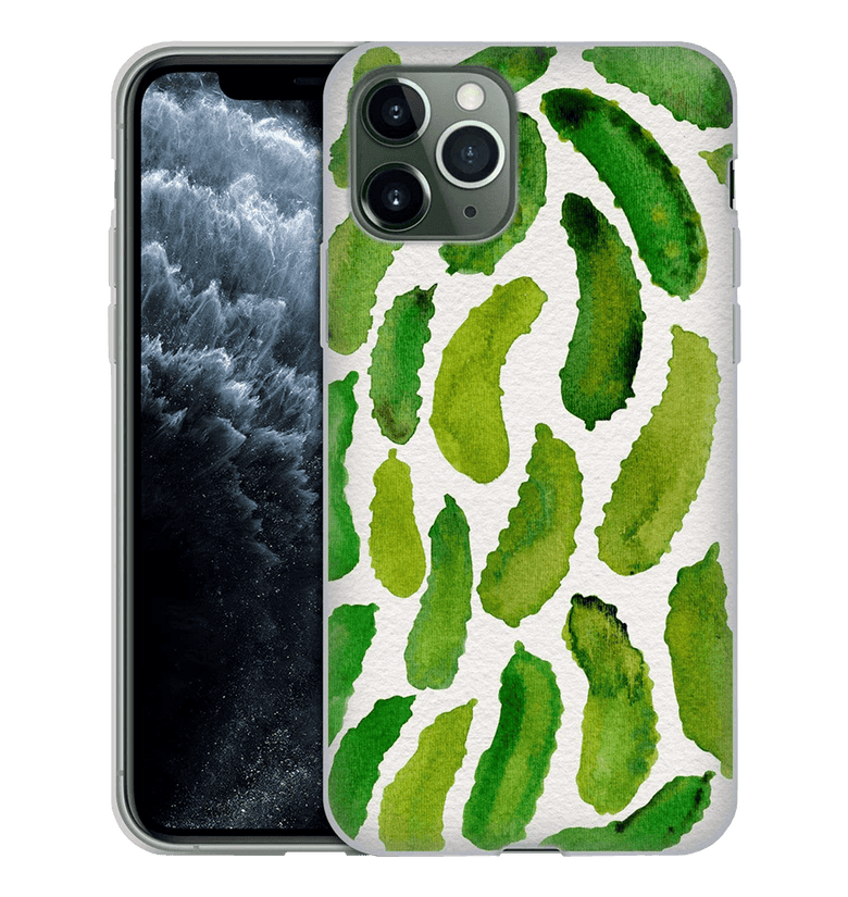 Official Cat Coquillette Pickles Fruits Veggies Soft Gel Case Compatible For Iphone 11 Pro