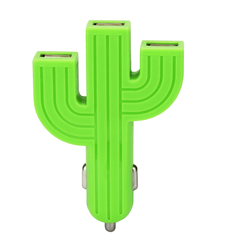 Sonmer Cactus 3 Usb Port Car Charger