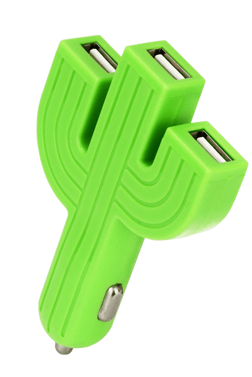 Sonmer Cactus 3 Usb Port Car Charger